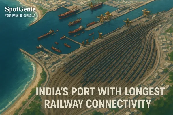 🚢 India’s Port with Longest Railway Connectivity Inside Port Area, Visakhapatnam Port