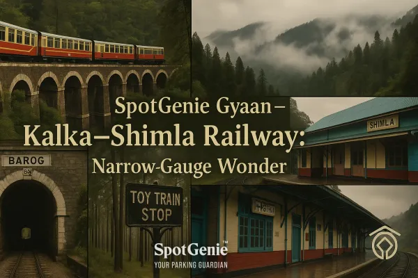 SpotGenie Gyaan: Kalka–Shimla Railway, India’s Narrow-Gauge Wonder