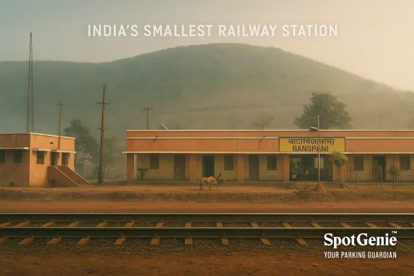 SpotGenie Fact: India’s Smallest Railway Station: Banspani (Odisha)