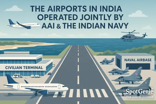 SpotGenie Fact - The Airports in India Operated Jointly by AAI & The Indian Navy