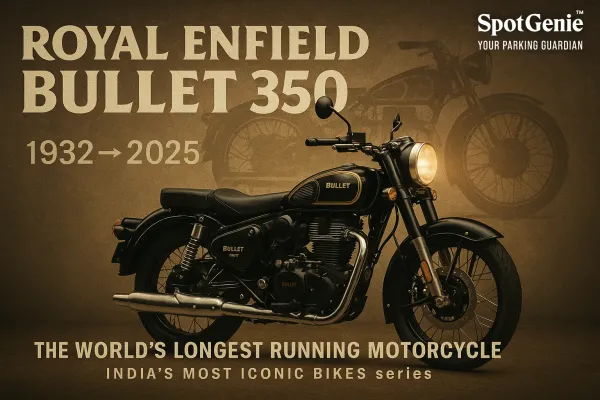 🏍️ SpotGenie Gyaan: Royal Enfield Bullet 350, The Longest Running Motorcycle Nameplate (Since 1932)