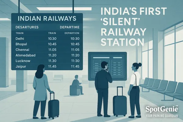 India’s First ‘Silent’ Railway Station | SpotGenie Fact