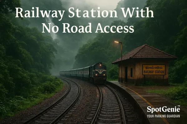 The Railway Station in India With No Road Access