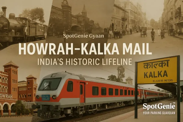 SpotGenie Gyaan: Howrah–Kalka Mail, India’s Historic Lifeline (Est. 1866)
