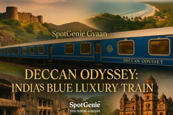 🚆 SpotGenie Gyaan: Deccan Odyssey - India’s Blue Luxury Train